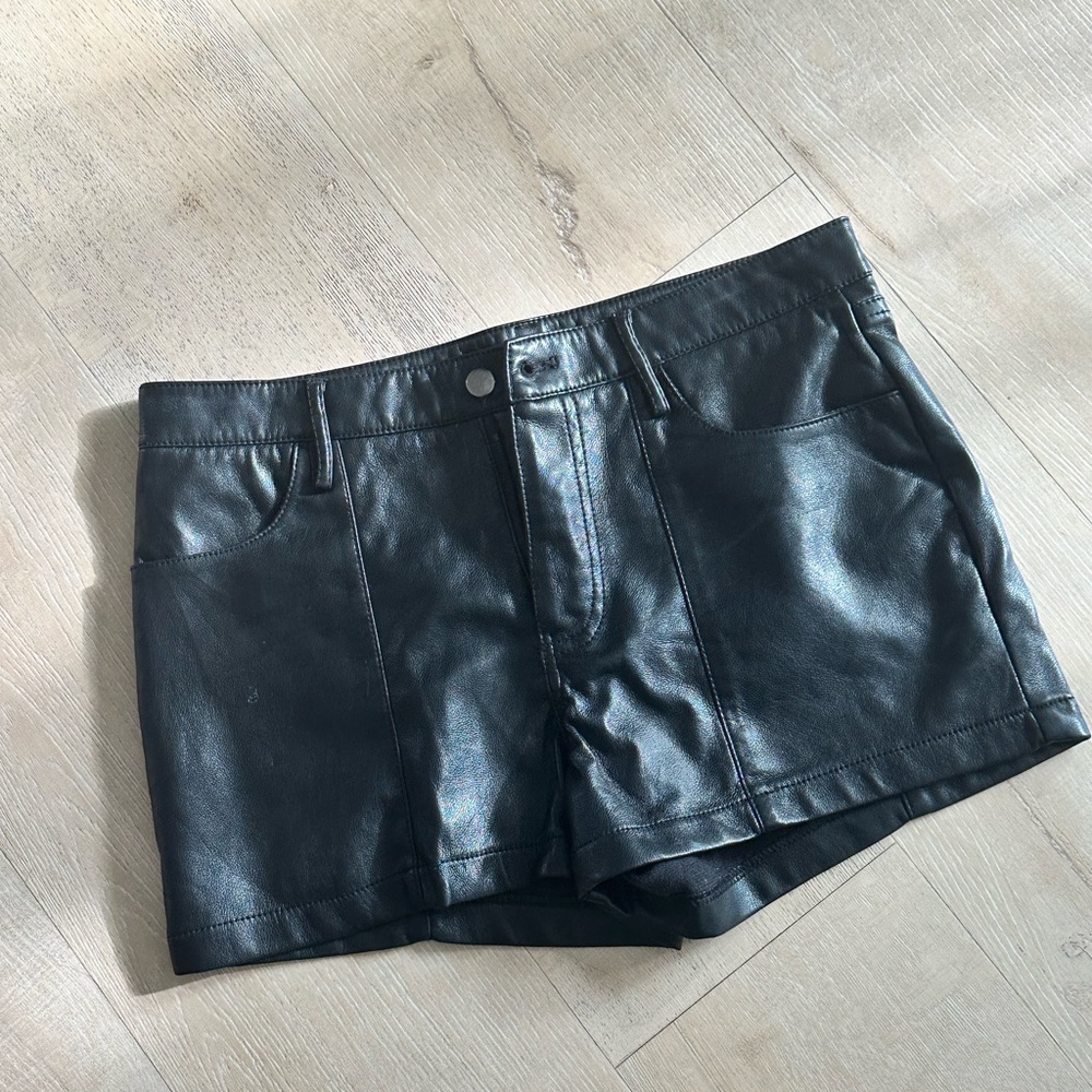 Leather Shorts